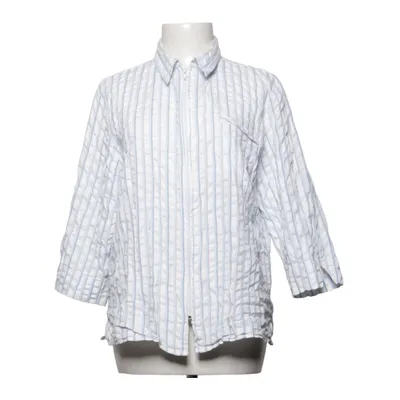 Shirt (Wit, Blauw) van Emm Katoen