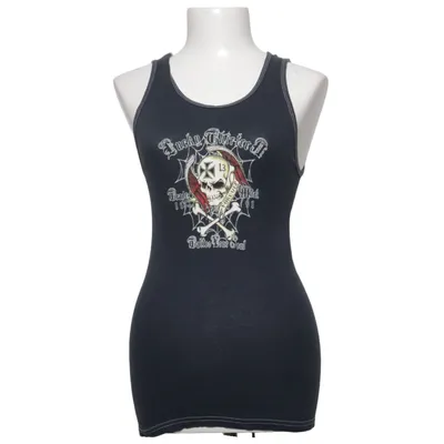 Tank Top (Black) from Lucky 13 Cotton