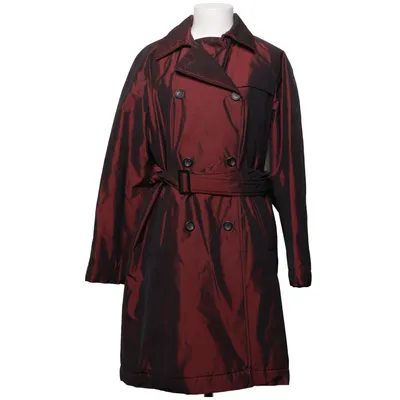 Trenchcoat (Rød) fra Windsor Polyester, Silke