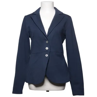 Blazer (Blauw) van House of Lola Katoen, Elastaan