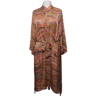 Jurk (Beige, Meerkleurig) van Ana Alcazar Zijde, Viscose