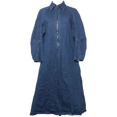 Denim jurk (Blauw) van COS Katoen