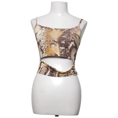 Crop top (Beige, Bruin) van Jus de Pom Polyester