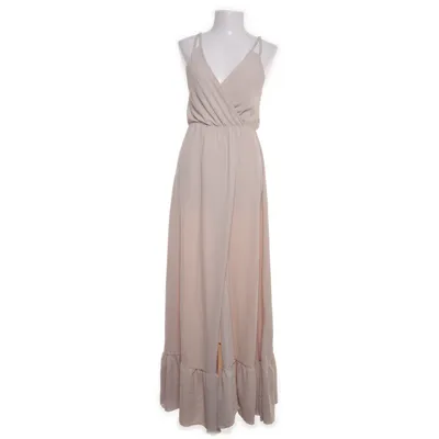 Maxi jurk (Beige) van Made in italy Elastaan, Polyester
