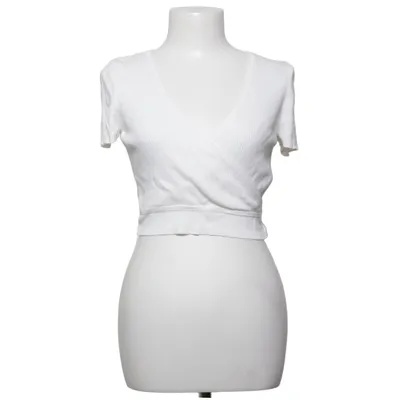 Wickeltop (Weiß) von Dilvin Knit Polyamid, Viskose