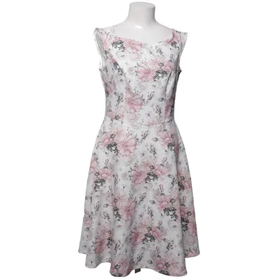 Dress (White, Multicolored) from Rigore Elastane, Polyester