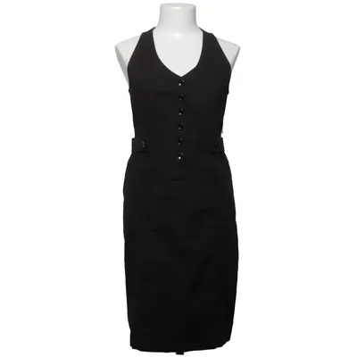 Robe (Noir) de Patrizia Pepe Coton, Élasthane