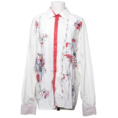 Shirt (White, Red, Gray) from Oscar Cotton