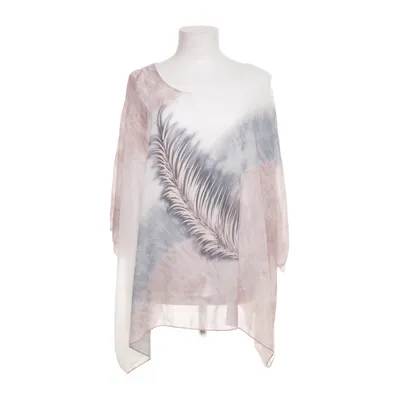 Top (White, Multicolored) from Opl Fashion Cotton, Polyester