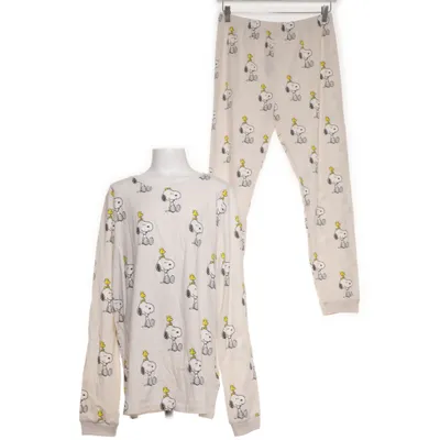 Pajamas (Beige, Multicolored) from M&S Cotton, Elastane