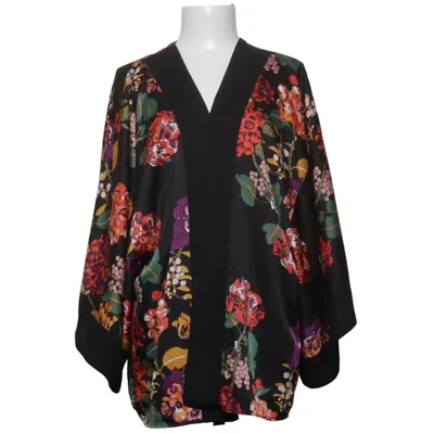 Kimono (Noir, Multicolore) de H&M Conscious Collection Polyester recyclé