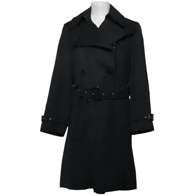 Coat (Black) from Beroni Polyester, Viscose
