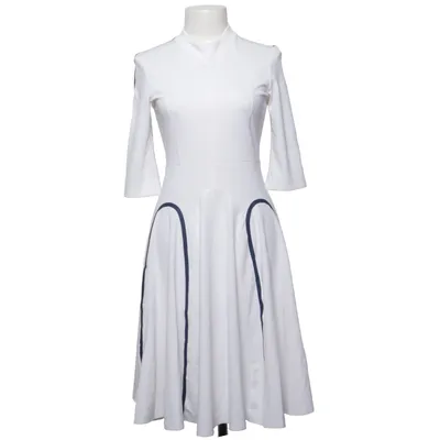 Dress (White, Blue) from Wood Wood Elastane, Polyester