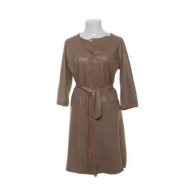 Läderklänning (Brun) från Humanoid Bomull, Skinn