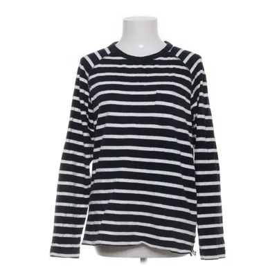 Långärmad t-shirt (Blå, Vit) från Dressmann Bomull