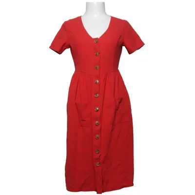 Jurk (Rood) van Vestidos Katoen, Elastaan, Polyester