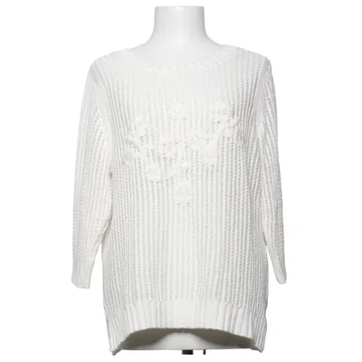 Pull-over (Blanc) de Uta Raasch Coton, Lin