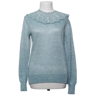 Sweater (Blue) from Wico Polyester, Viscose