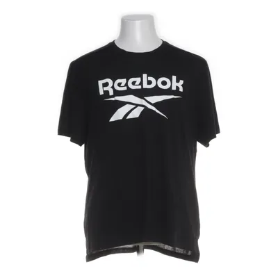 Træningstrøje (Sort, Hvid) fra Reebok Polyester, Viscose