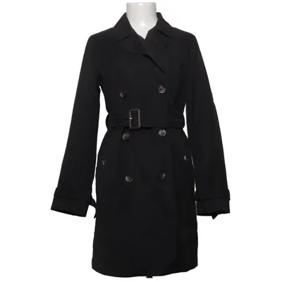 Trenchcoat (Zwart) van Stile Benetton Katoen, Polyamide, Polyester