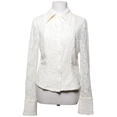 Bluse (Hvid) fra Cider Elastan, Polyamid, Polyester