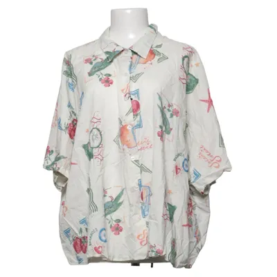 Kortärmad skjorta (Vit, Flerfärgad) från ASOS Design Bomull