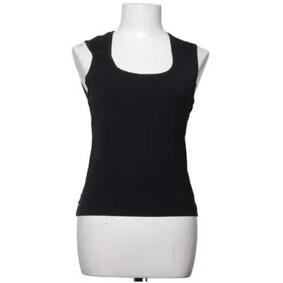 Tanktop (Zwart) van Casall Katoen, Elastaan, Modal