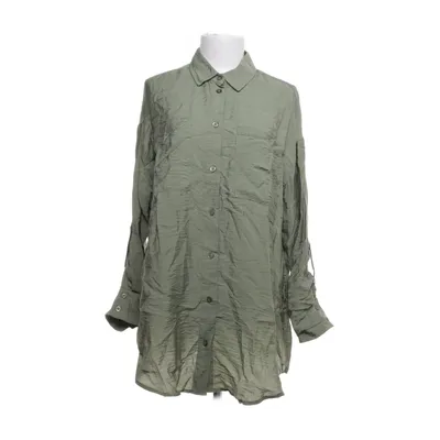 Shirt (Green) from Gina Collection Viscose, Polyamide