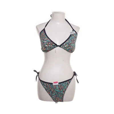 Bikini (Blauw, Meerkleurig) van Decathlon Elastaan, Polyamide, Polyester
