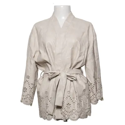 Wrap cardigan (Beige) from Lynne Polyurethane