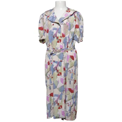 Shirt dress (Beige, Multicolored) from Marielle Gardelle
