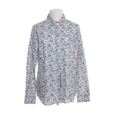 Shirt (Wit, Meerkleurig) van Clarina Collection Katoen