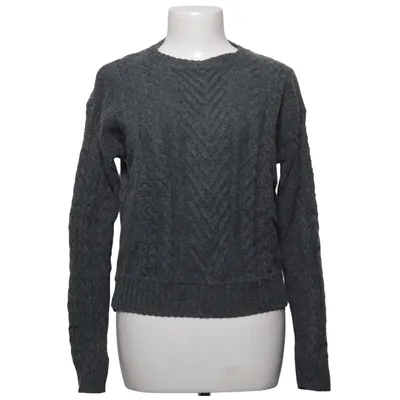 Pull-over (Gris) de Boomerang Coton, Laine de mouton, Polyamide