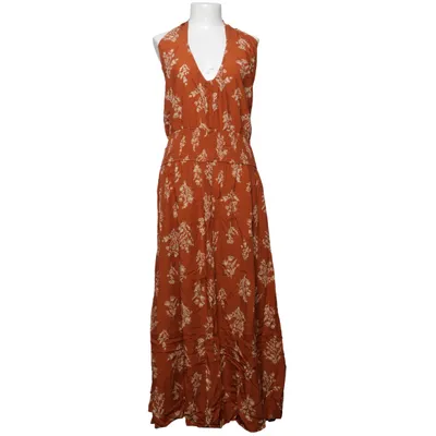 Maxi dress (Brown, White) from Cupshe