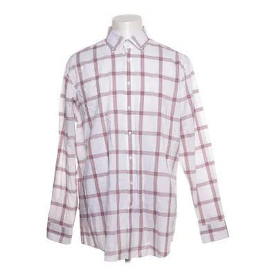 Button down shirt (White, Blue, Red) from Seiden Sticker Cotton