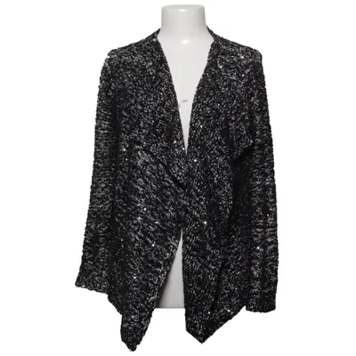Cardigan (Noir, Argent) de Blue Vanilla Acrylique, Polyester