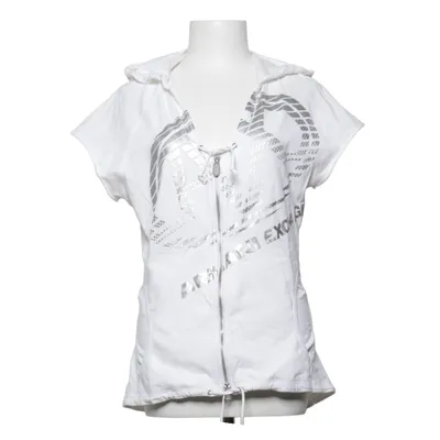 Sweat à manches courtes (Blanc) de Armani Exchange Coton, Élasthane