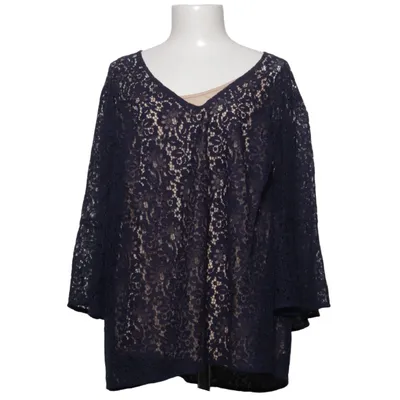 Blouse (Bleu) de Rose+Olive Coton, Polyamide, Polyester