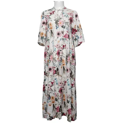 Maxi dress (White, Multicolored) from Cotonel Viscose