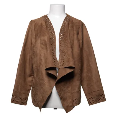 Cardigan (Bruin) van Chic Polyester