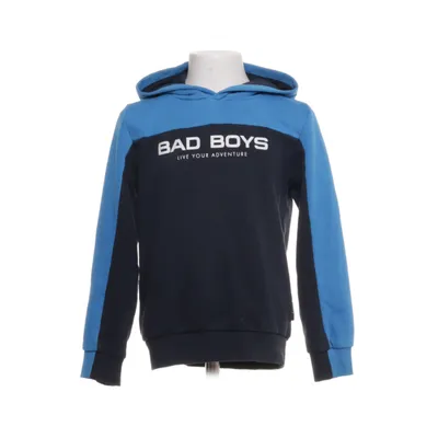 Huvtröja (Blå, Flerfärgad) från Bad boys Bomull, Återvunnen polyester