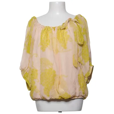 Blus (Beige, Grön) från By Malene Birger Bomull, Silke