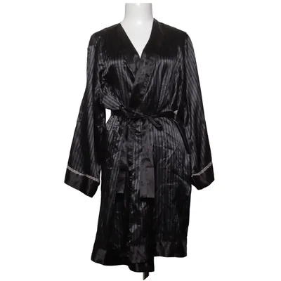 Dressing gown (Black) from Bodyzone by KappAhl