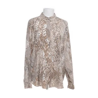 Blouse (Beige, Multicolore) de H&M Modern Classic Polyester