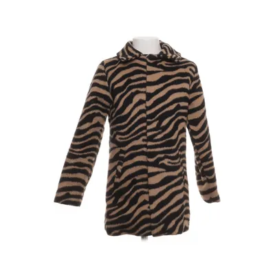 Coat (Beige, Black) from JM Polyester