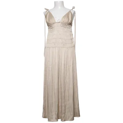 Maxi dress (Beige) from Zara Polyester