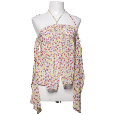 Halterneck top (Flerfarvet) fra Bershka Viscose