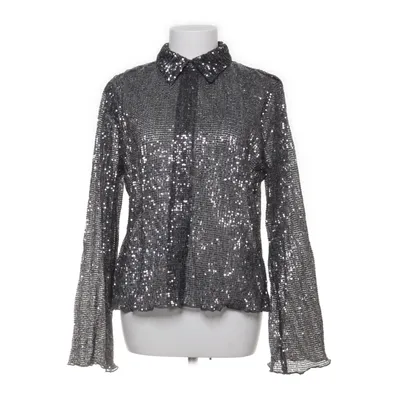 Skjorta (Grå, Silverfärgad) från H&M Polyester