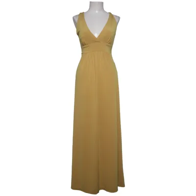 Maxi dress (Yellow) from Alyn Paige Elastane, Polyester