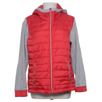 Jacket (Red, Gray) from UpFashion Cotton, Polyester, Viscose